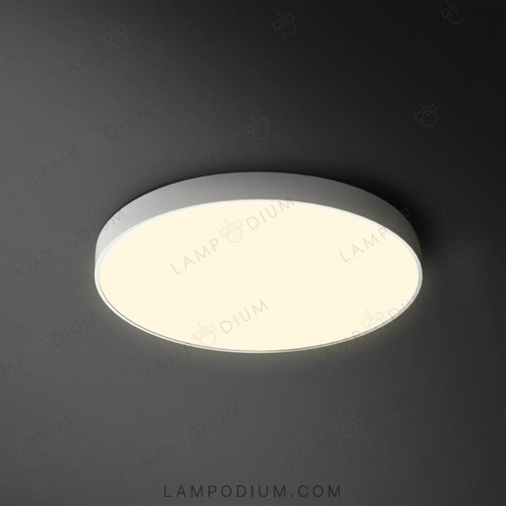 Ceiling light fixture DISC BW