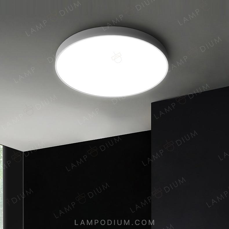 Ceiling light fixture DISC BW