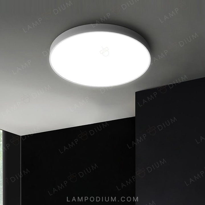 Ceiling light fixture DISC BW