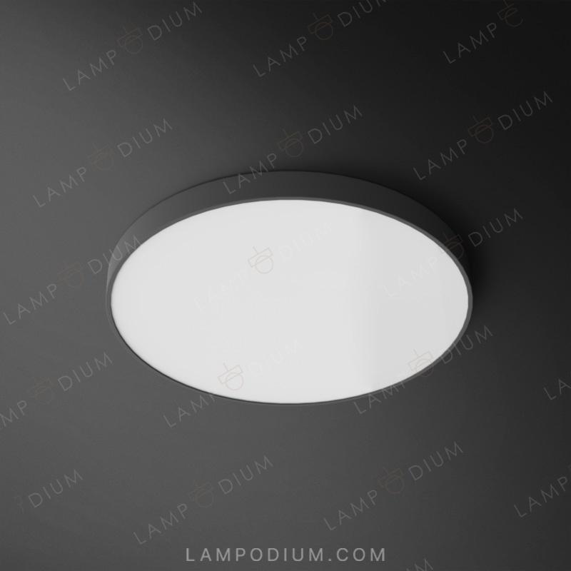 Ceiling light fixture DISC COLOR