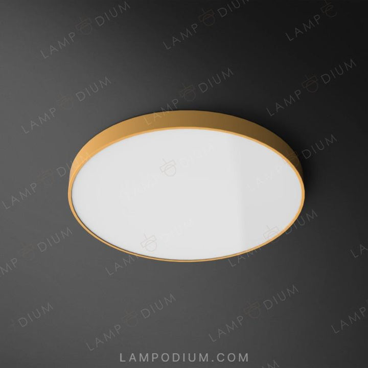 Ceiling light fixture DISC COLOR