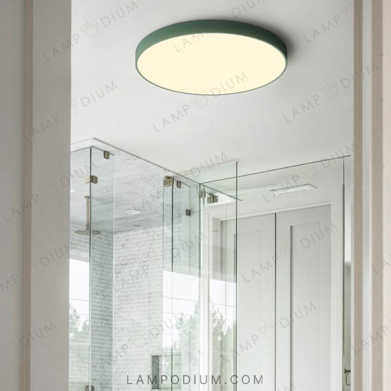 Ceiling light fixture DISC COLOR