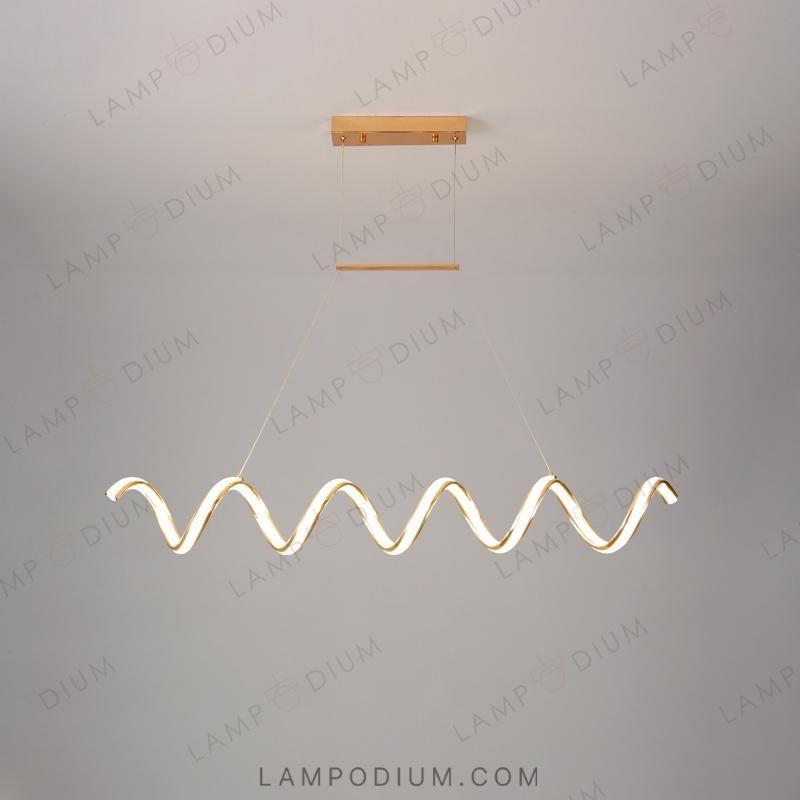 Linear, row luminaire DITLEF