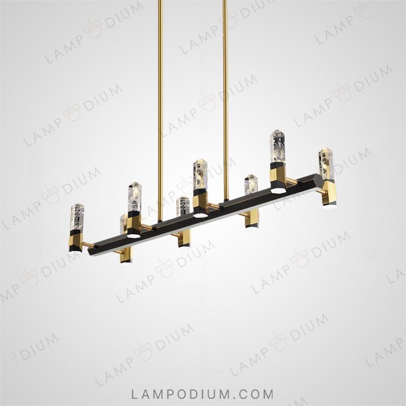 Linear, row luminaire DONICA LONG