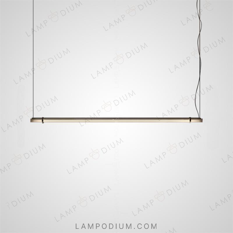 Recessed, linear luminaire DOROTHY