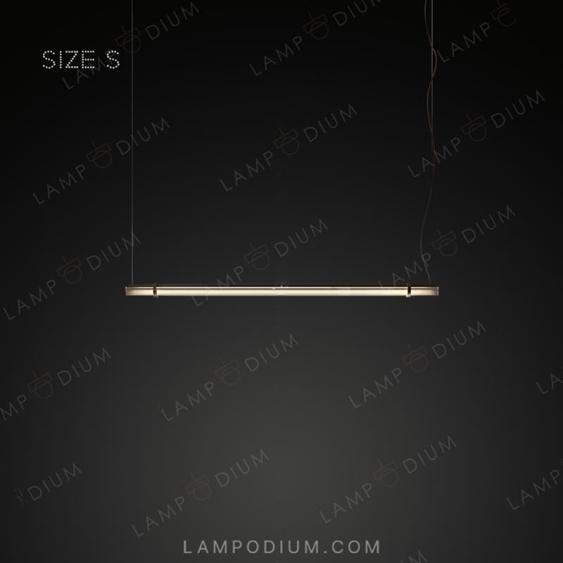 Recessed, linear luminaire DOROTHY