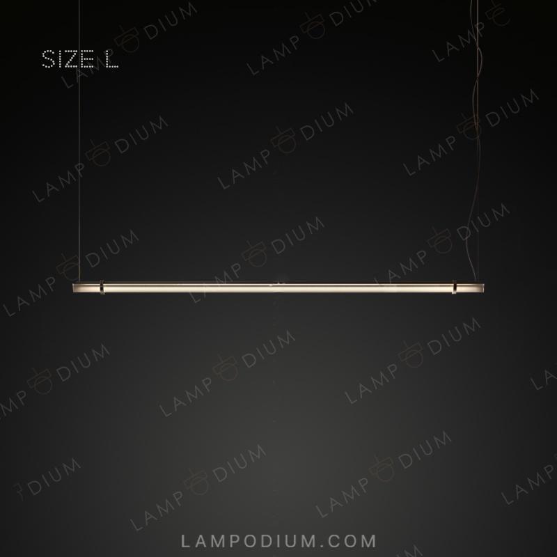 Recessed, linear luminaire DOROTHY