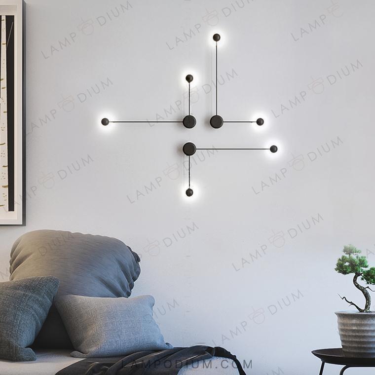 Wall lamp DOTS SLIM