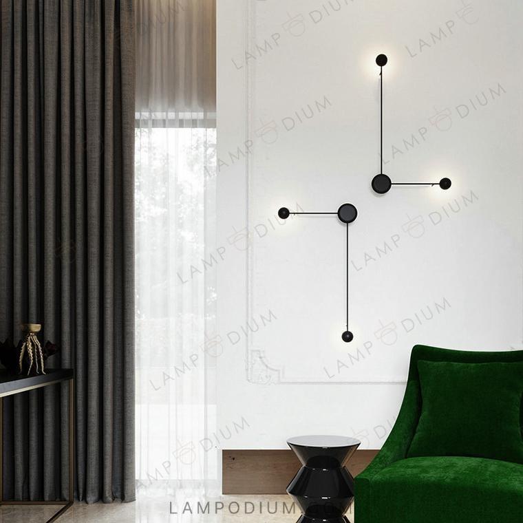 Wall lamp DOTS SLIM