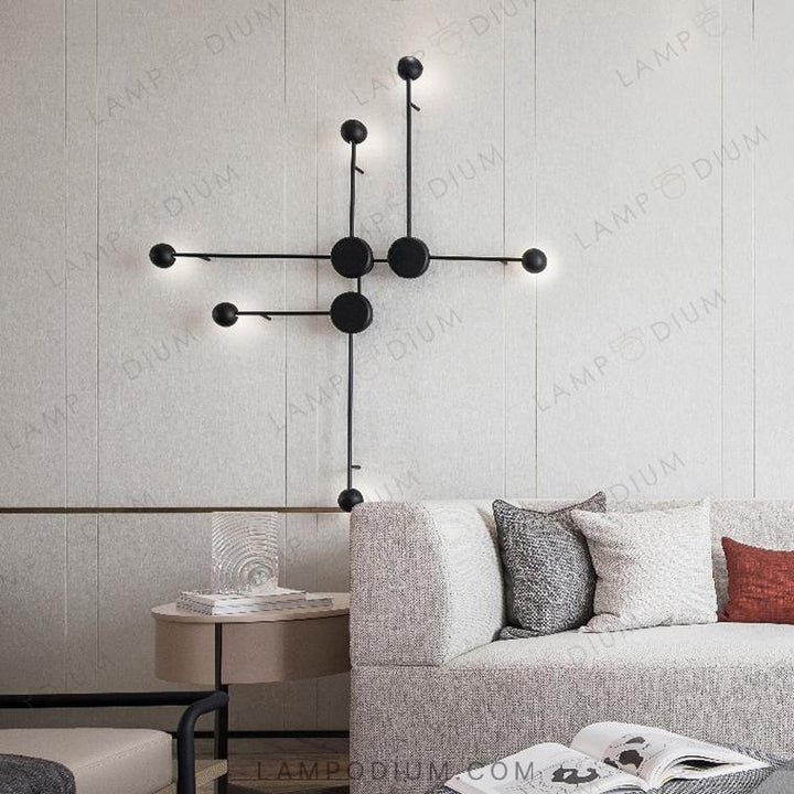 Wall lamp DOTS SLIM