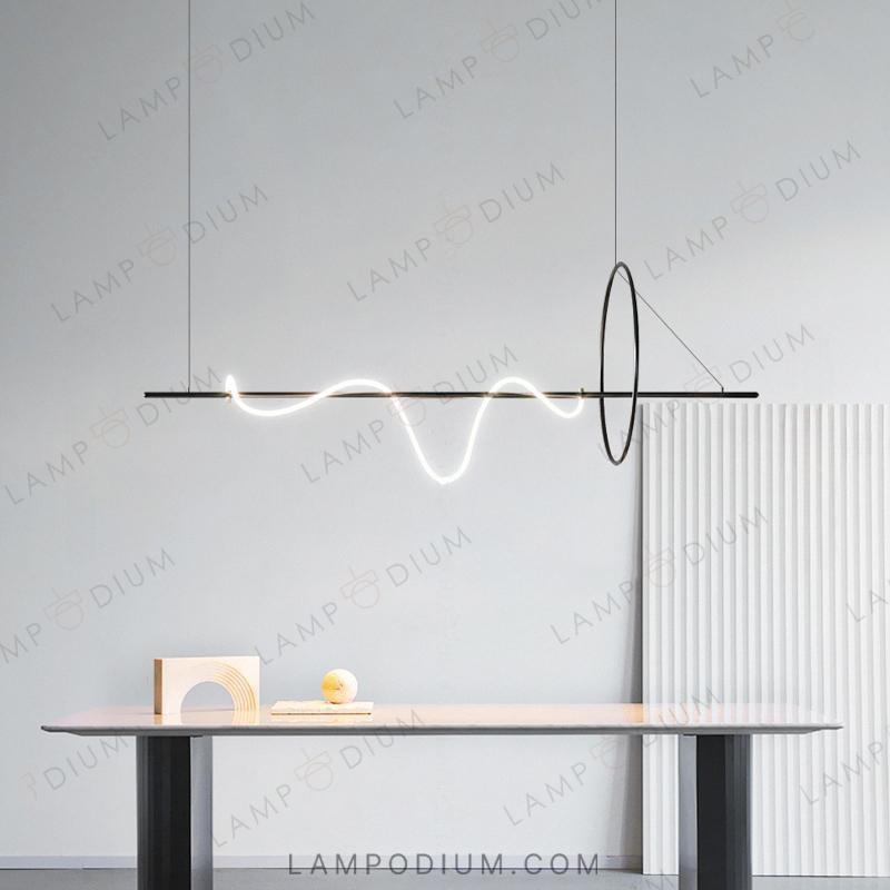 Linear, row luminaire DRESDEN