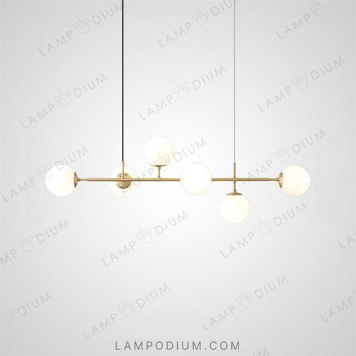 Linear, row luminaire EDMUND