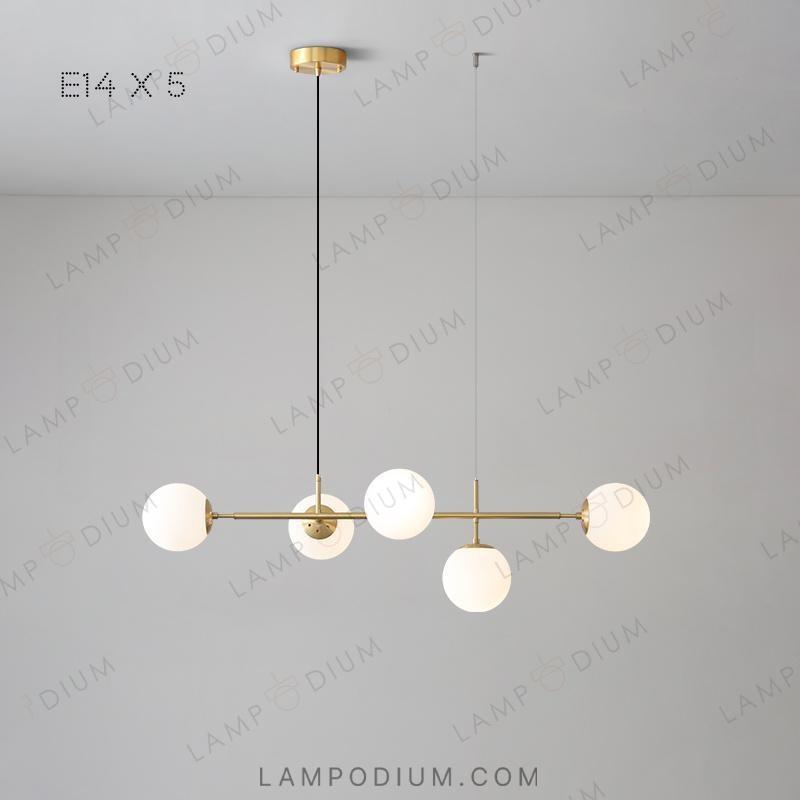 Linear, row luminaire EDMUND