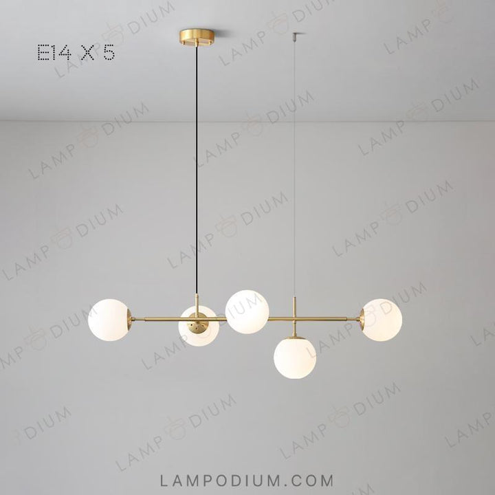 Linear, row luminaire EDMUND