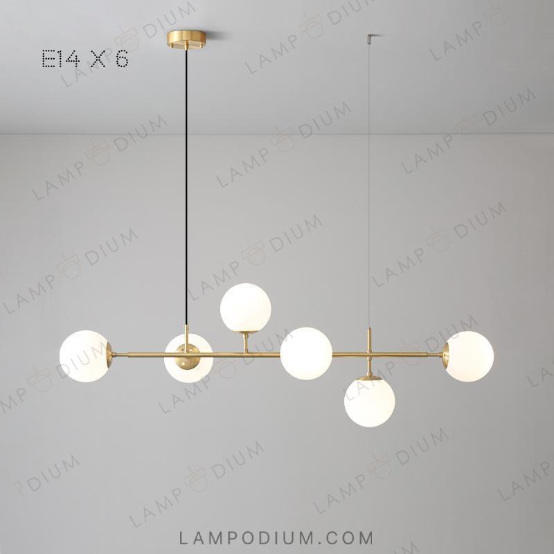 Linear, row luminaire EDMUND