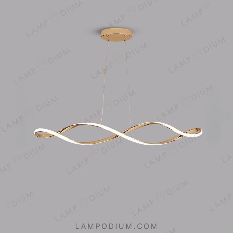 Linear, row luminaire ELISEUS