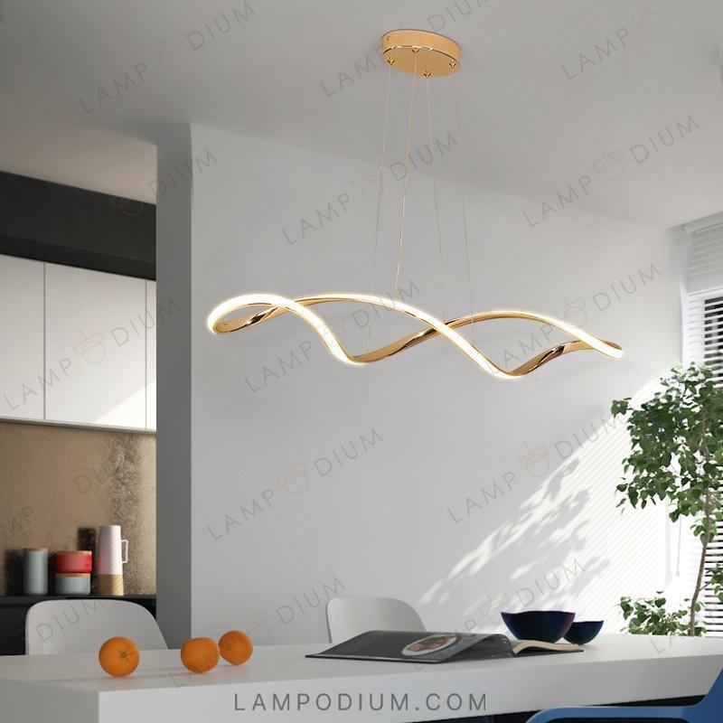 Linear, row luminaire ELISEUS