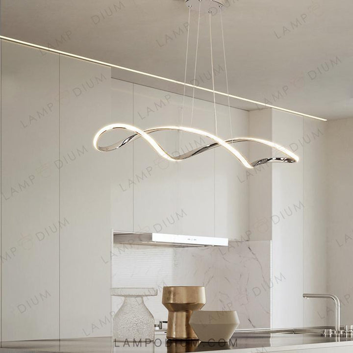 Linear, row luminaire ELISEUS