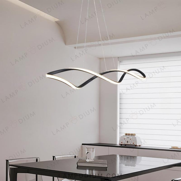 Linear, row luminaire ELISEUS