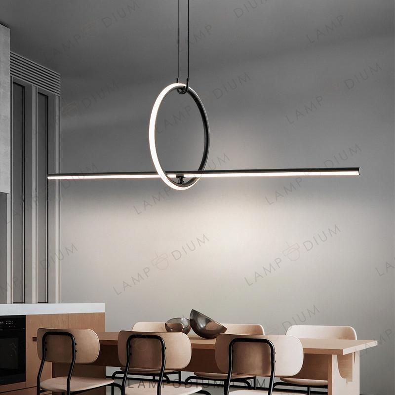 Linear, row luminaire EPSILON