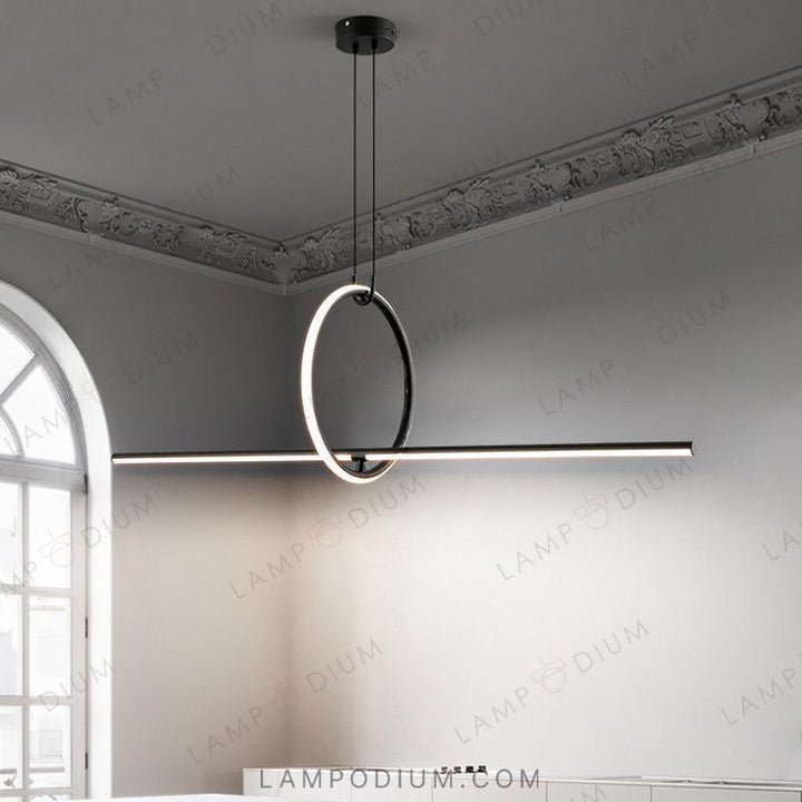 Linear, row luminaire EPSILON