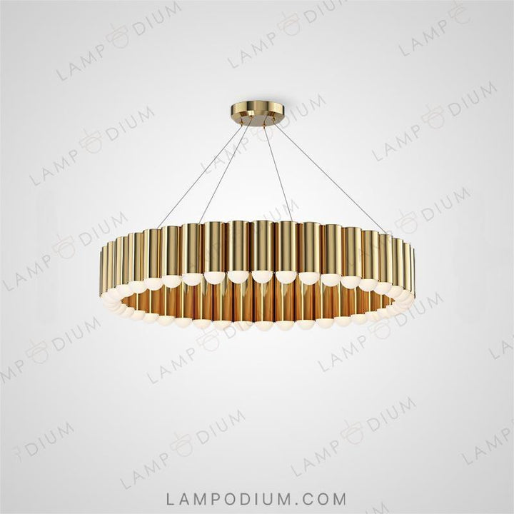 Circular chandeliers and lamps ERLANDER