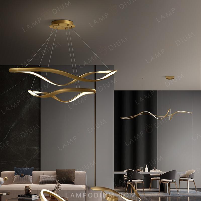 Ring chandeliers and light fixtures ESKILD