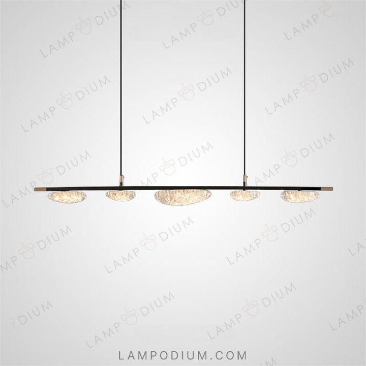 Linear, row luminaire EVIAN LONG