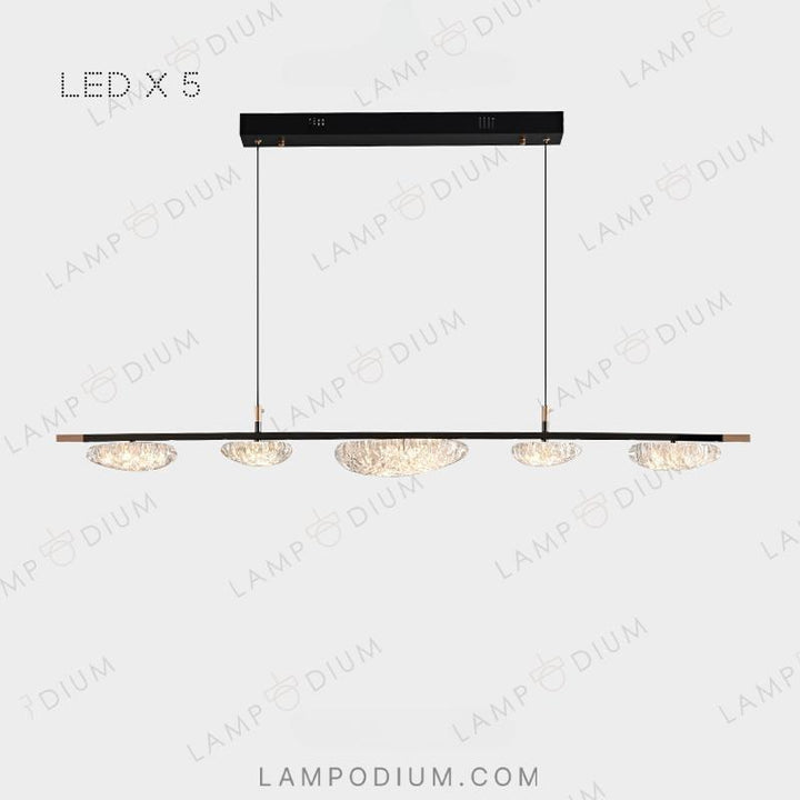 Linear, row luminaire EVIAN LONG