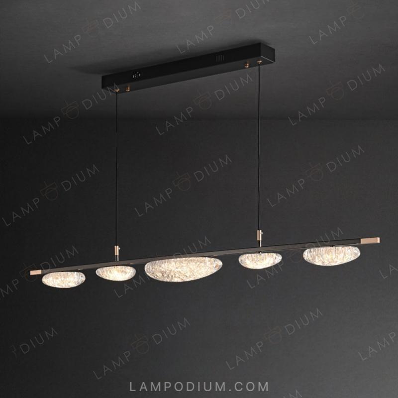 Linear, row luminaire EVIAN LONG