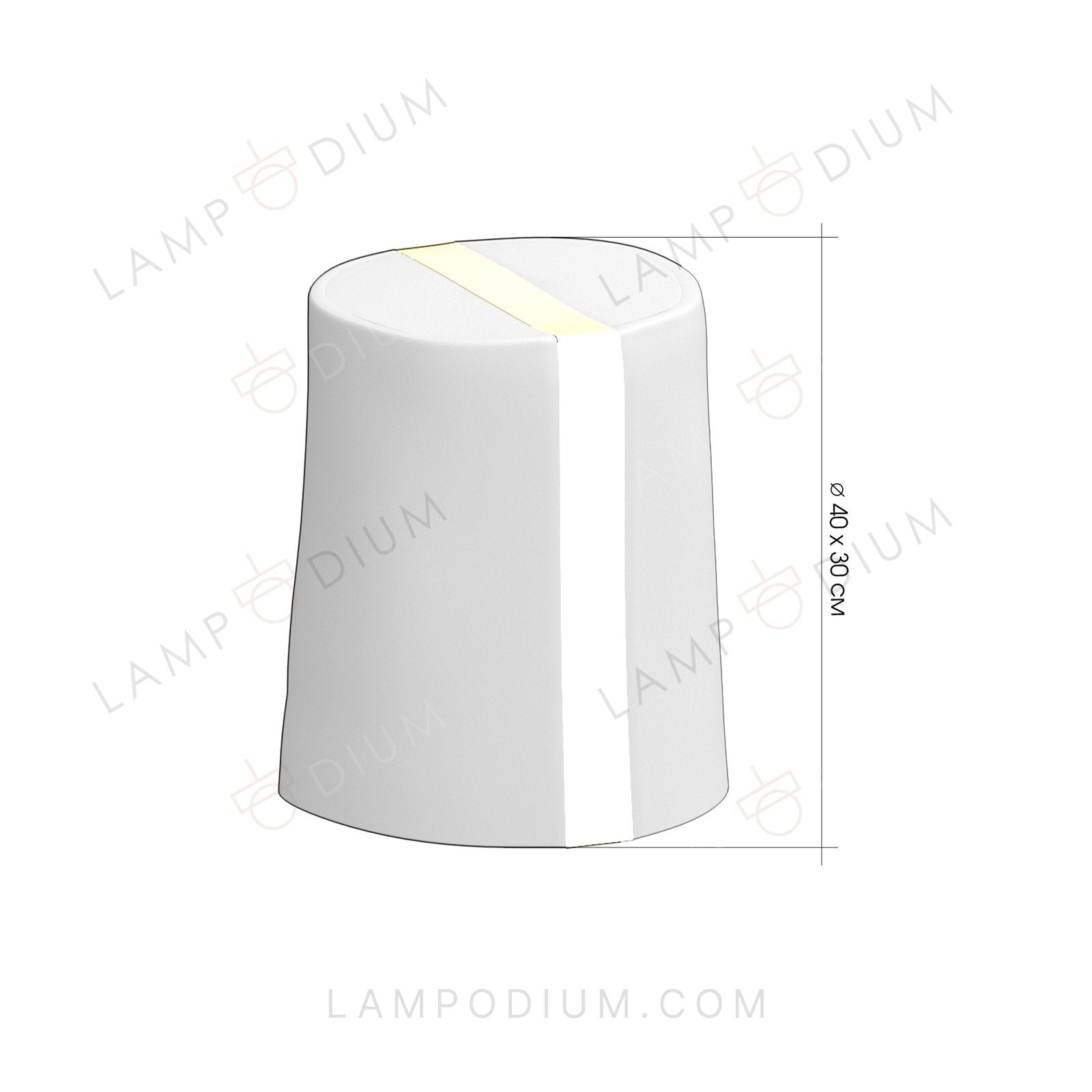 Exterior light QUATTRATTA