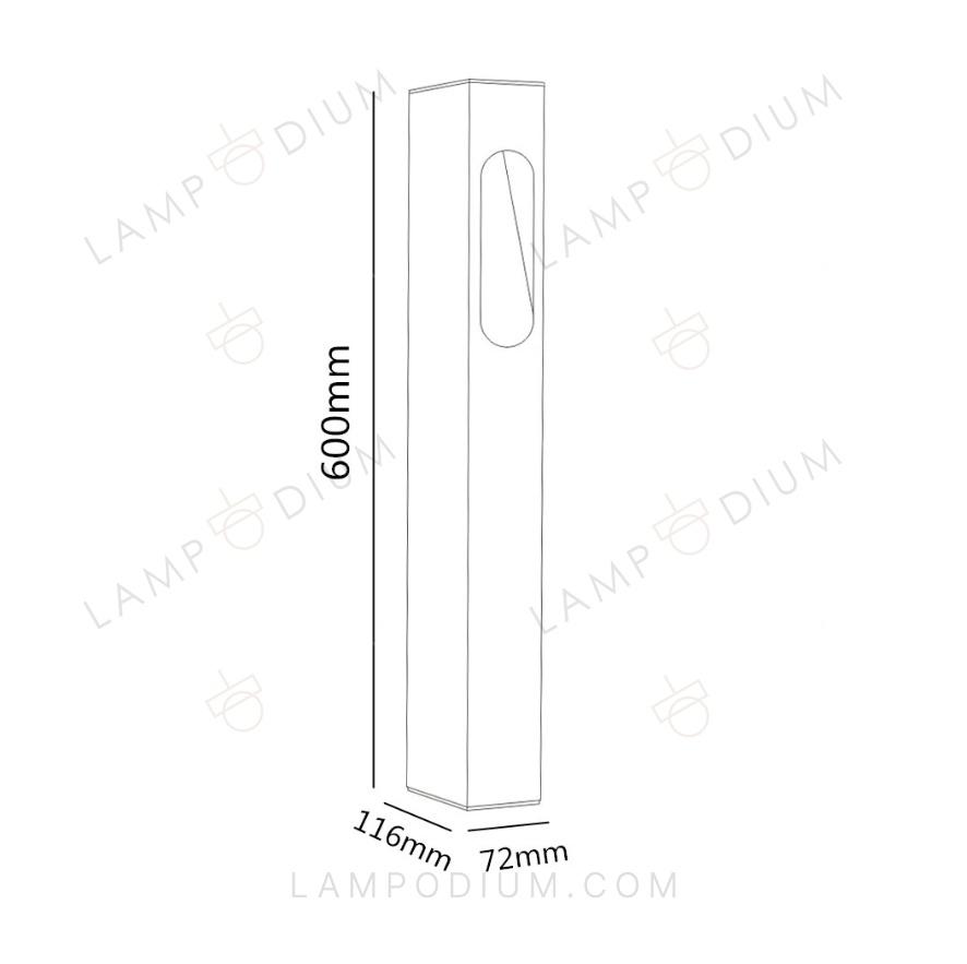 Exterior light BRAMMA