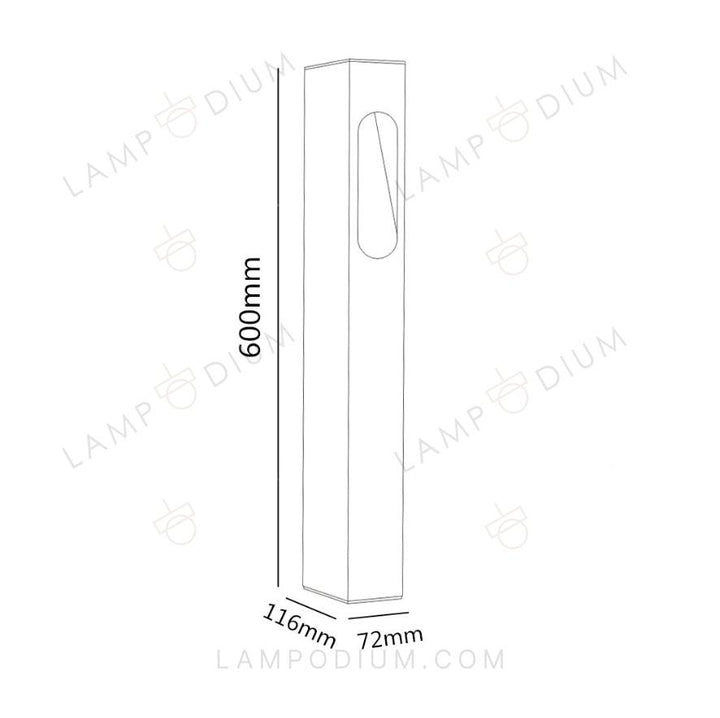 Exterior light BRAMMA