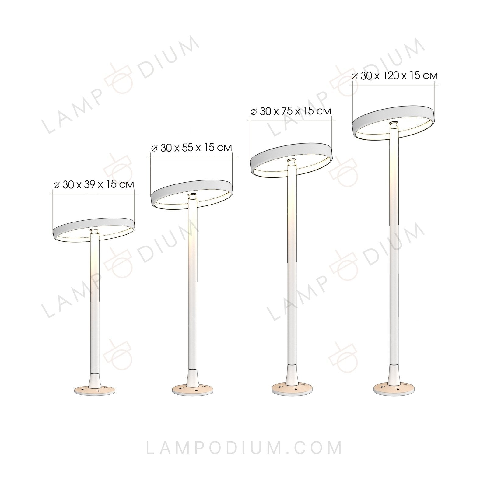 Exterior light LOMEDO 55 CM