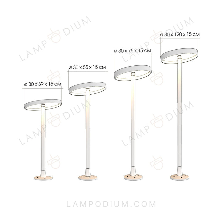 Exterior light LOMEDO 55 CM