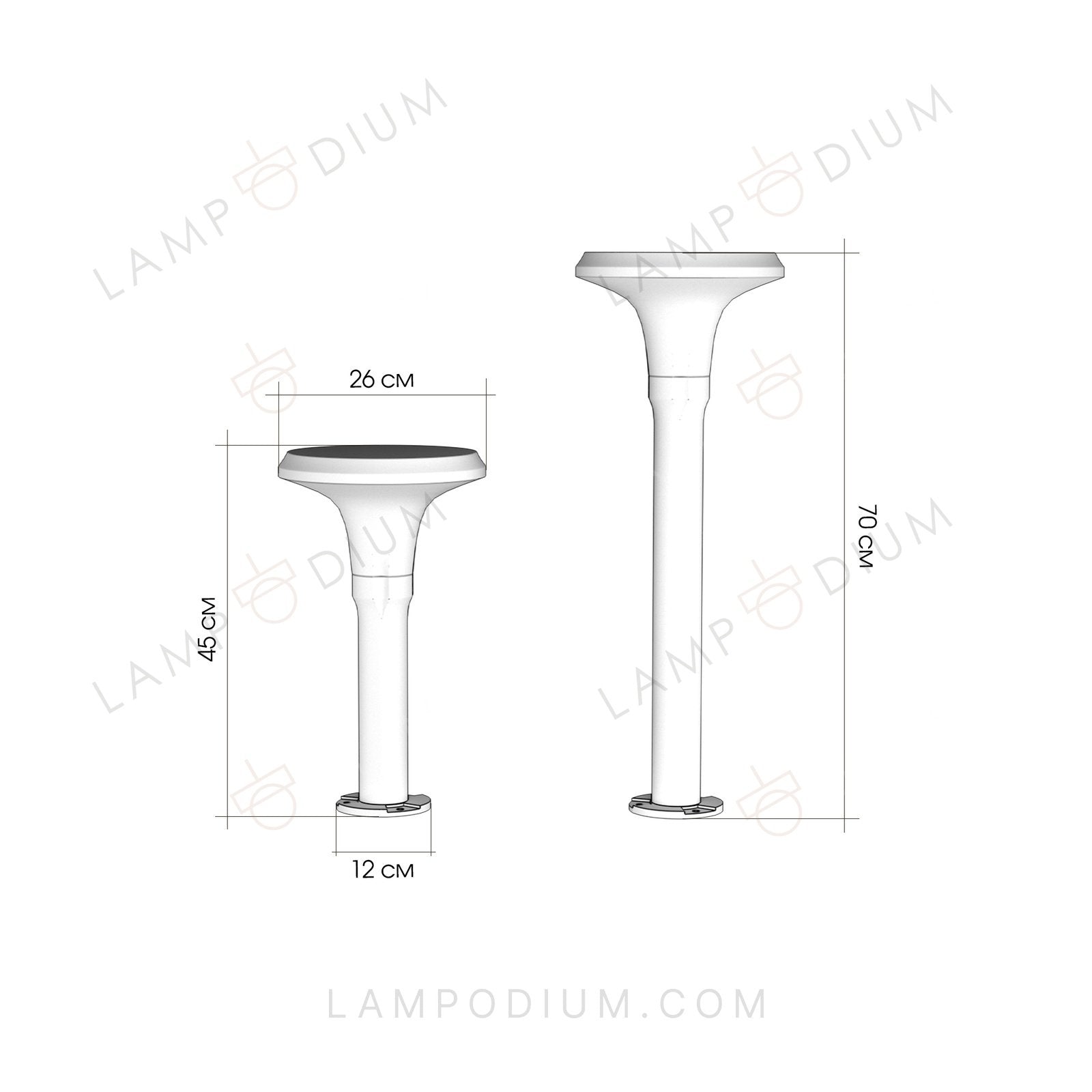 Exterior light ALZENARTE