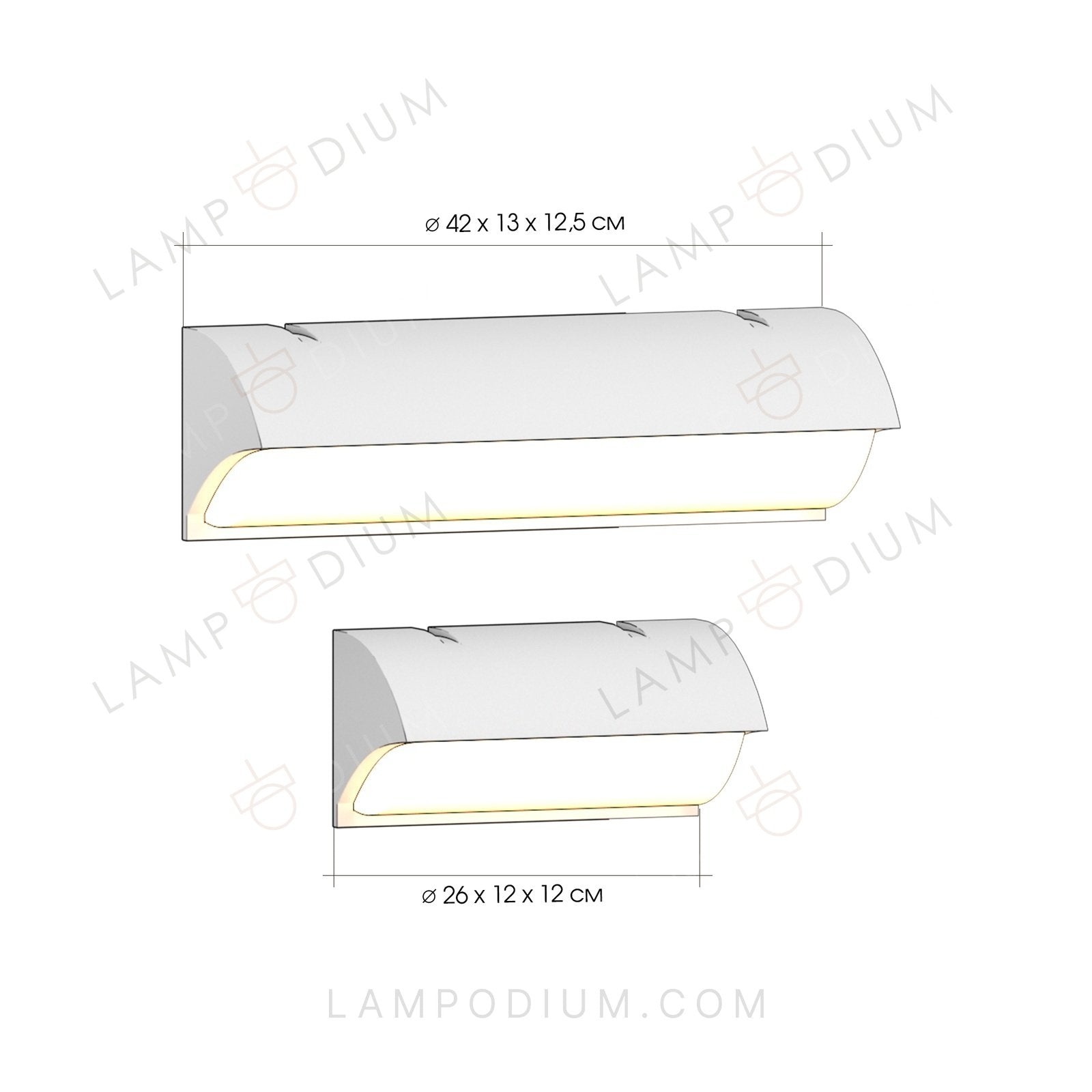 Wall sconce SOLERANZA