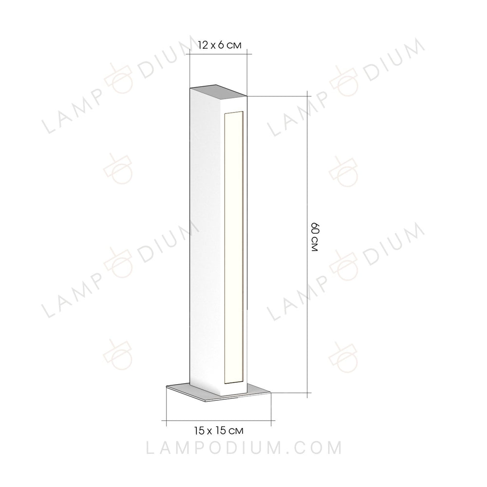 Exterior light LAMPIONE STRADALE 7062 V