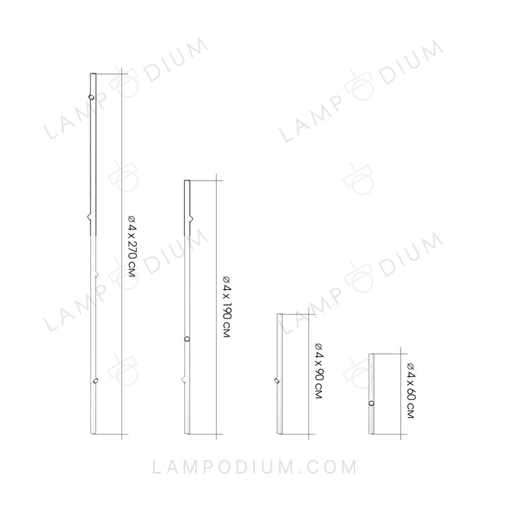 Exterior light SCINTILEVIA