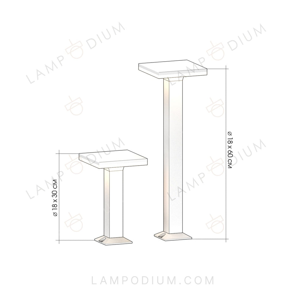 Exterior light SOLASTRA