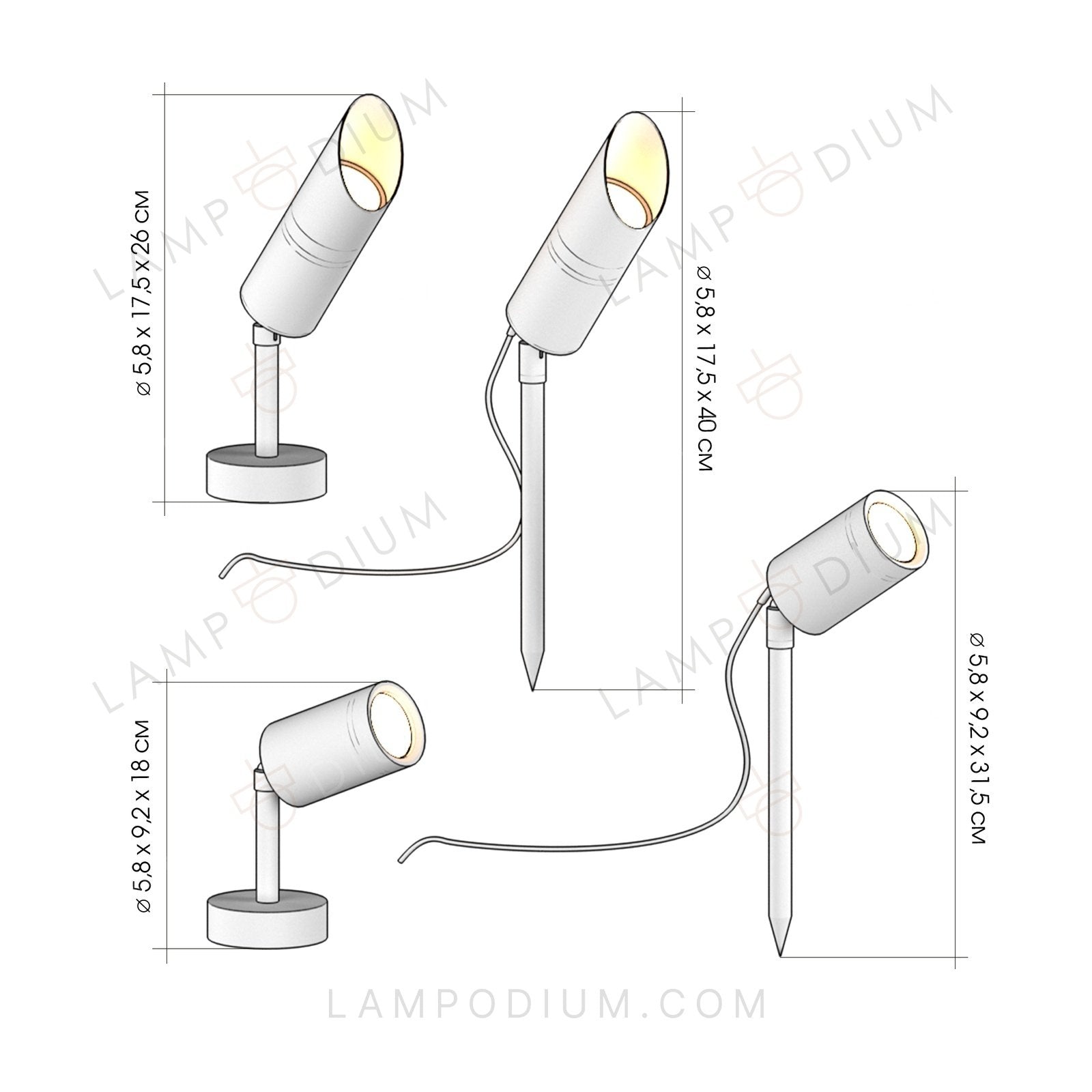 Exterior light V NASTRADA