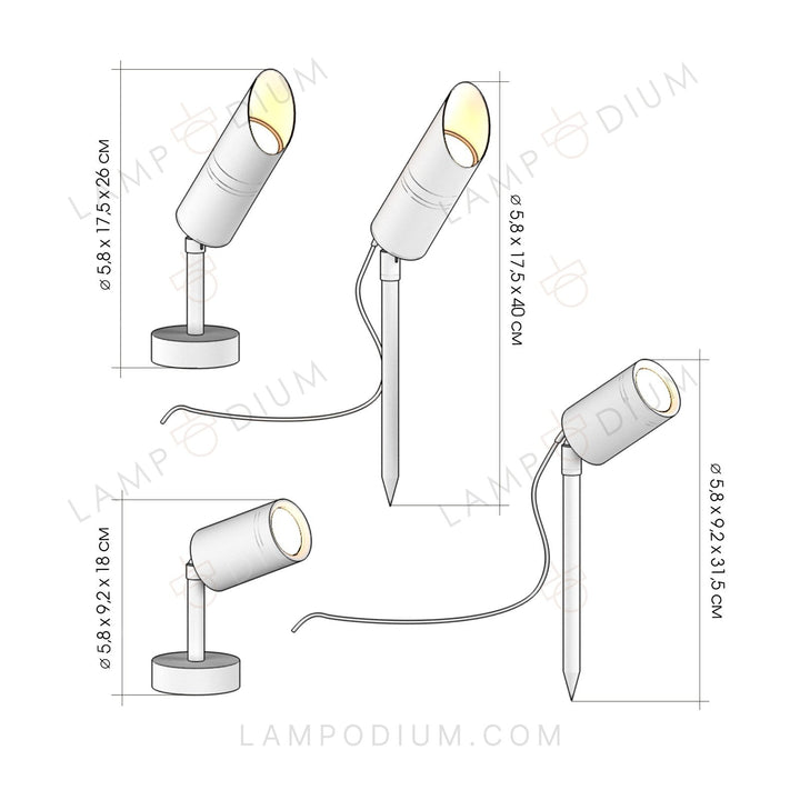 Exterior light V NASTRADA