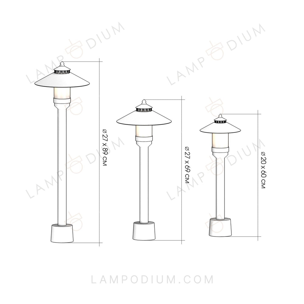Exterior light ULSETT050 C