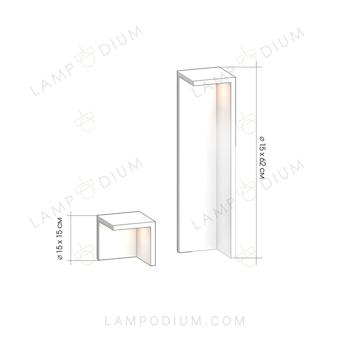 Exterior light ULSETTANT A QUATTRO