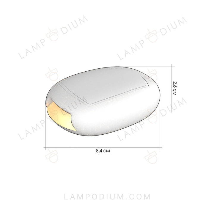 Exterior light LAMPIONE STRADALE 7016