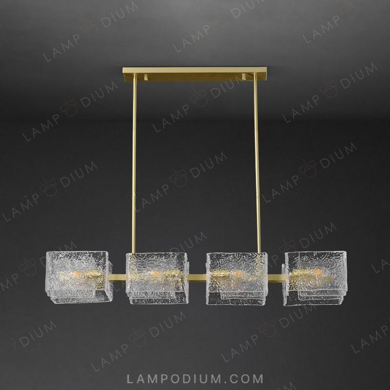 Linear, row luminaire FABIOLA LONG