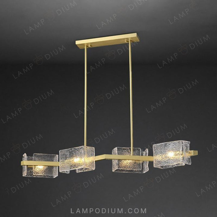 Linear, row luminaire FABIOLA LONG