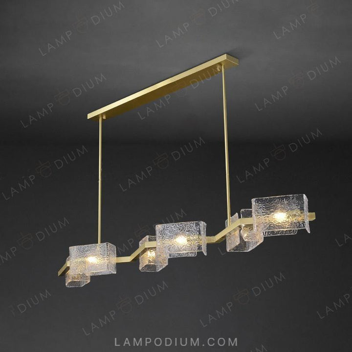 Linear, row luminaire FABIOLA LONG