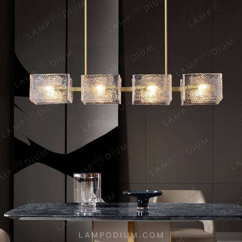 Linear, row luminaire FABIOLA LONG