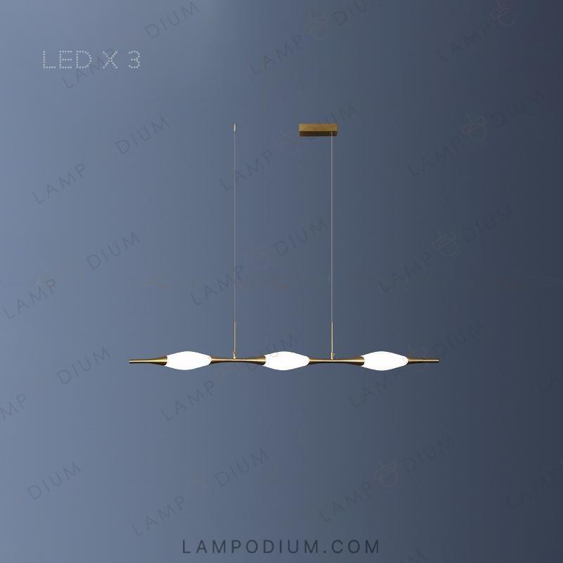 Linear, row luminaire FAME B LONG